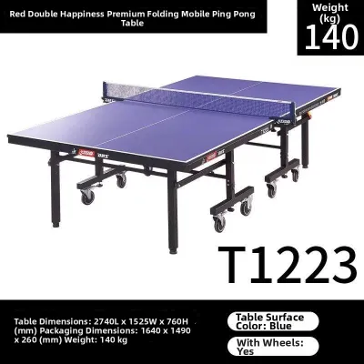DHS | Folding Indoor Table Tennis Table Standard Size