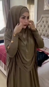 Abaya mariam gamis jersy premium terbaru free kerudung jumbo gamis termurah 2025l2026
