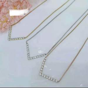 Kalung Fuji Wanita Permata Titanium Anti Karat CXB297