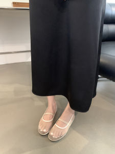 [Shoes Master] Spring and Summer New Arrival European Goods Flats round Head Fashion Mesh Breathable Low-Cut Flats Grandma Shoes Female Fashion