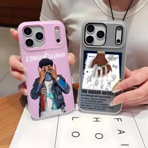 Singer Cool B-Boogie Hoodie Phone Case For IPhone 17 16 15 14 13 12 11 Pro Max Plus Mini Case Clear Jelly Shockproof Soft Cover