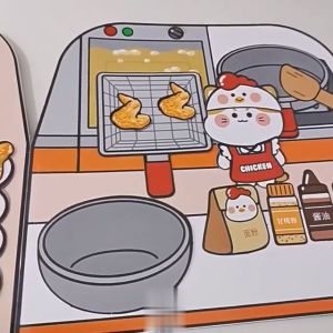 FR-M354 Mainan Edukasi Anak Quiet Book DIY No Cutting / Mainan Motorik Busy Book Activity Kids