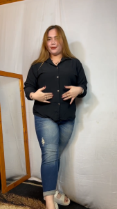 KEMEJA WANITA SHINTA JUMBO LENGAN KARET PREMIUM