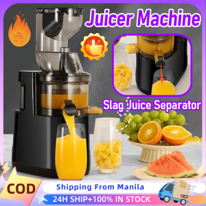 2 In 1 Juicer Machine Heavy Duty With Separator Fully Automatic Slag Juice Separator Juicers Heavy Duty Original Juicer Fruits And Vegetables Blender Portable Juicer Multi-Functional Juicer Machines For Office Restaurant Home