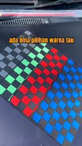 Dadu Anti Slip Dash Mat Car Dashboard Cover Pad Thai Style Waterproof Rubber Mat Cup Coaster Kereta