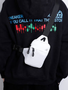 New 2025 Small Sporty Crossbody Bag for Women Mobile Phone Waist Pack Fashionable Mini Backpack Nylon Material Zip Closure