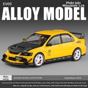 Mô Hình Xe Thể Thao Evo9 Kích Thước 1:24