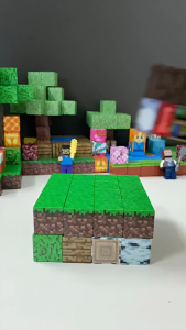 🔥ส่งในไทย🔥 บล็อกแม่เหล็ก บล็อคมายคราฟ แม่เหล็ก สุ่มแบบคละลาย เหมือง