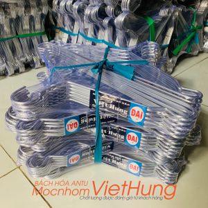 Combo 100 Móc quần áo Loại Đại Móc nhôm treo quần áo dày dài 40cm - VIỆT HƯNG