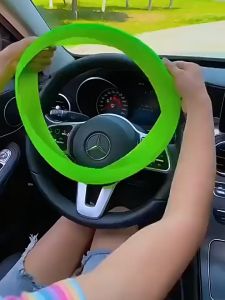 Cover Sarung Stir Mobil Universal Sarung Stir Silikon