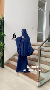 Afhadahijrah -  cadar arab niqab poni jetblack terbaru Kancing  Muslim