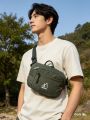 Tas Selempang Outdoor tsasuka Multifungsi Berwarna Hijau, merah, navy, hitam Tahan Lama Cocok untuk Cowok dan Cewek untuk Aktivitas Luar Ruangan dan Penggunaan Sehari-hari/tas terlaris/tas termurah/tas keren/tas kekinian. 