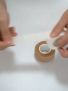 4 Roll 4.5m *2.5cm Toe Protector Bandage Heels Heel Anti-wear Adherent Tape Cohesive Toe Finger Cushions for Pain Relief Ingrown Treatment