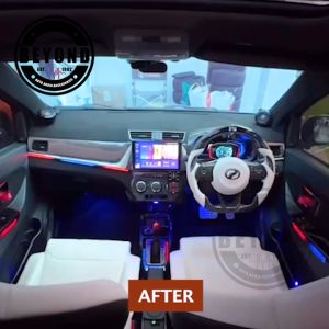 PERODUA MYVI 2018-2024 OEM INTERIOR LED AMBIENT LIGHT LAMP LIGHTS / PERODUA BEZZA OEM AMBIENT LIGHT (PLUG & PLAY)