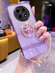 Oppo A2 pro Silicone Phone Case New Release Female Style with Stand Anti-Fall Luxury Soft Gel Protection for OPPO A2 pro