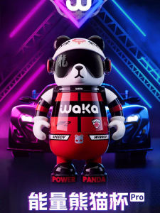 Wakawaka Panda Large Capacity Insulated Water Bottle Cute Cartoon Childrens Cup Womens Crossbody Cold Preserving Flask