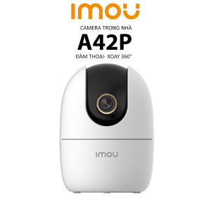 Camera IMOU A42P 4M QHD 2K Xoay 360 Độ- Đàm Thoại 2 Chiều- Báo Động Chống Trộm- Wifi Trong Nhà Chính Hãng