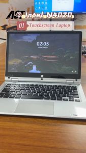 Laptop Touchscreen baru 11.6 inch mini Intel N4020 360°lipat Ram8G+512GBSSD Windows 11 Pro Ori +office+Garansi