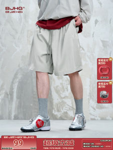 Lightweight Breathable Outdoor Sports Shorts Mens Summer Loose Fit Quick Dry Straight Leg Five Inch Shorts for Youth