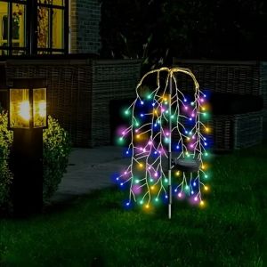 1/2PC Solar Courtyard Light Ground Insertion Outdoor Lawn Light Suitable for Landscape Decoration in Courtyard Gardens