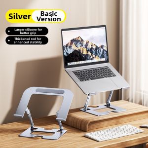 Carkoci | Height Adjustable Foldable Laptop Stand with Heat Dissipation Aluminium Alloy