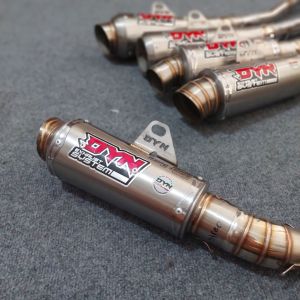 Knalpot Jupiter Supra X125 type Step Standar - DYN Exhaust System Grade B