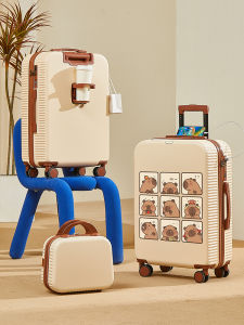Capybara Multi-Functional Luggage Hardshell Suitcase Durable Male Travel Bag with Combination Lock Universal Wheels