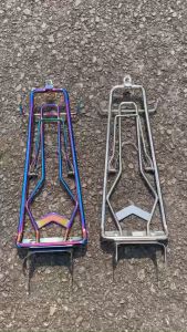 Baga Exciter 155 (lượn giữa EX) cho xe năm 2021-2023 Vật liệu Inox và Titan 7 màu- Hàng artistar