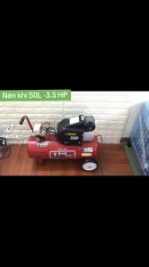 Máy nén khí PANDA 50L - 3.5HP Chính hãng Chuyên dùng cho công trình Bảo hành máy 1 năm 100% Dây đồng