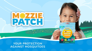 MOZZIE PATCH® Mosquito Repellent Stickers – DEET-Free Natural 8-Hour Protection for Kids & Adults (3 Packs - 108 Stickers)