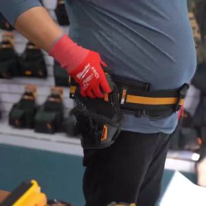 TOOLSTARKING TSK-20L Drill Holster Specialist Hand Drill Belt Pouch Repair Installation Portable Storage Tool Bag Oxford Cloth
