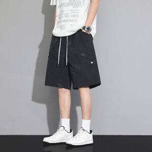 TUCANO | Tie-dye Ice Silk Knee Length Men’s Shorts Wide and Large Size