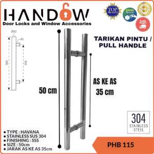 Handle pintu rumah panjang 50cm / Gagang pintu rumah / Pegangan pintu rumah murah terbaru
