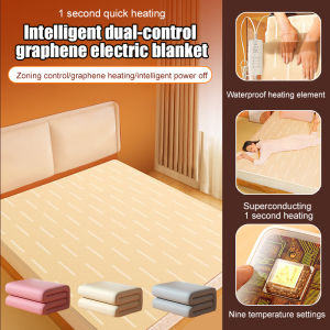 Intelligent Dualcontrol Single Small Graphene Electric Mattress Quick Heating