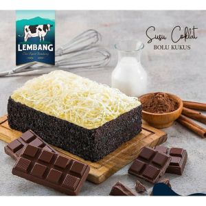 Bolu Susu Lembang Premium dan Bolu Gulung Susu keju Premium (Bisa ke luar kota luar P. Jawa) dus+buble wrap