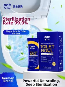 ONEFULL | Stain Remover Deodorant Disinfecting Toilet Cleaner Effervescent Powder