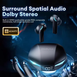 Lenovo | New Lenovo XT53 Wireless Upgrade Bluetooth 5.4 Earphones LED Digital Display Waterproof Headphones Low Latency Gaming Earbuds