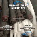 SOLD PER 1 YARD LONA NET (KULAMBO NET) BLACK 52 INCHES HEIGHT WINDOW OR DOOR SCREEN MAKAPAL AND GOOD QUALITY. 