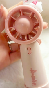 Baby Pro Portable Mini Fan Gentle Cooling for Little Ones Detachable Stand and Child-Safe Features