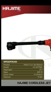 HAJIME Car Wash Gun Spray Cuci Mobil Jet Cleaner Water Semprotan Air DH755C