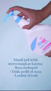 Sebamed Baby Bubble Bath - Sabun Bayi Untuk Kulit Sensitif | Tidak Pedih Dimata Lembut Di Kulit 200ml