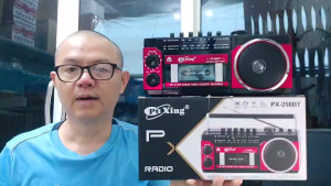 PX-250BT เครื่องเล่น วิทยุเทป คาสเซตต์ สามารถเล่นเทป วิทยุ AM FM SW BT USB SD MP3 ใช้งานได้หลายระบบ สไตล์ย้อนยุค