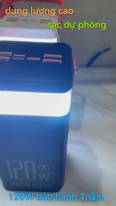 【tặng dây sạc nhanh】sạc dự phòng pd120w 150000mah 90000mah pin dự phòng màn hình led tích hợp tích hợp