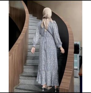 Amiel Maxi Dress/Fashion Wanita Kekinian Wanita Terlaris/ Dress Wanita Style Korea/Dress Wanita Casual/Gamis Wanita Kekinian 2023