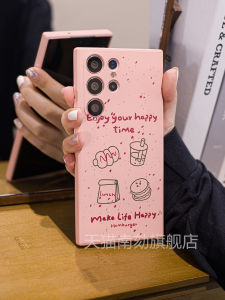 เคสโทรศัพท์ซิลิโคนป้องกันแบบเต็มจอสำหรับ Samsung S25 Ultra S23U S25 Edge S21 S24 ดีไซน์ใหม่สวยงาม ปกป้องเต็มจอ นุ่ม