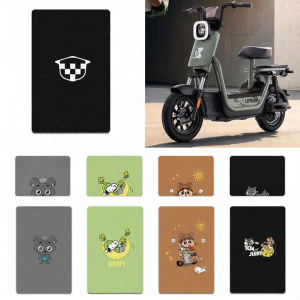Decorative E-bike Foot Mat