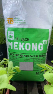 Đất Sạch Mekong Loại 50DM3 Trồng Rau Sạch Kiểng Lá