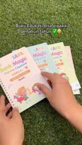 1 Set isi 4 Buku Edukasi Belajar Menulis Membaca Untuk Anak | Source Project