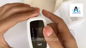 เครื่องวัดออกซิเจนที่ปลายนิ้ว ยี่ห้อ CONTEC รุ่น CMS50D1 ผลิตภัณฑ์นี้เหมาะสำหรับครอบครัว โรงพยาบาล แถบออกซิเจน