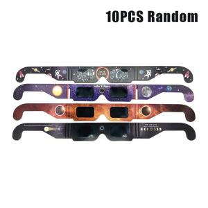OUHOE | 5/10pcs Solar Eclipse Glasses Direct Sun Viewing Solar Eclipse Glasses Protect Eyes Total Partial Eclipse Glass
